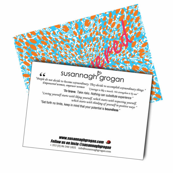 Empowered Postcards Susannagh Grogan Silk Scarves
