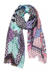 AW15L2 €195 Long silk scarf Susannagh Grogan -