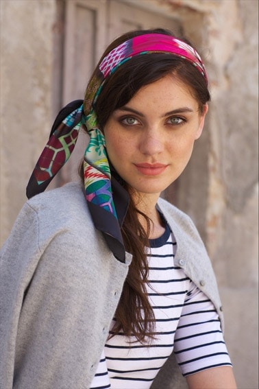 Headscarf Susannagh Grogan Bazaar Small Scarf