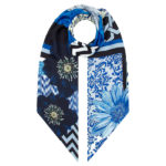 Irish designer Susannagh Grogan long silk scarf