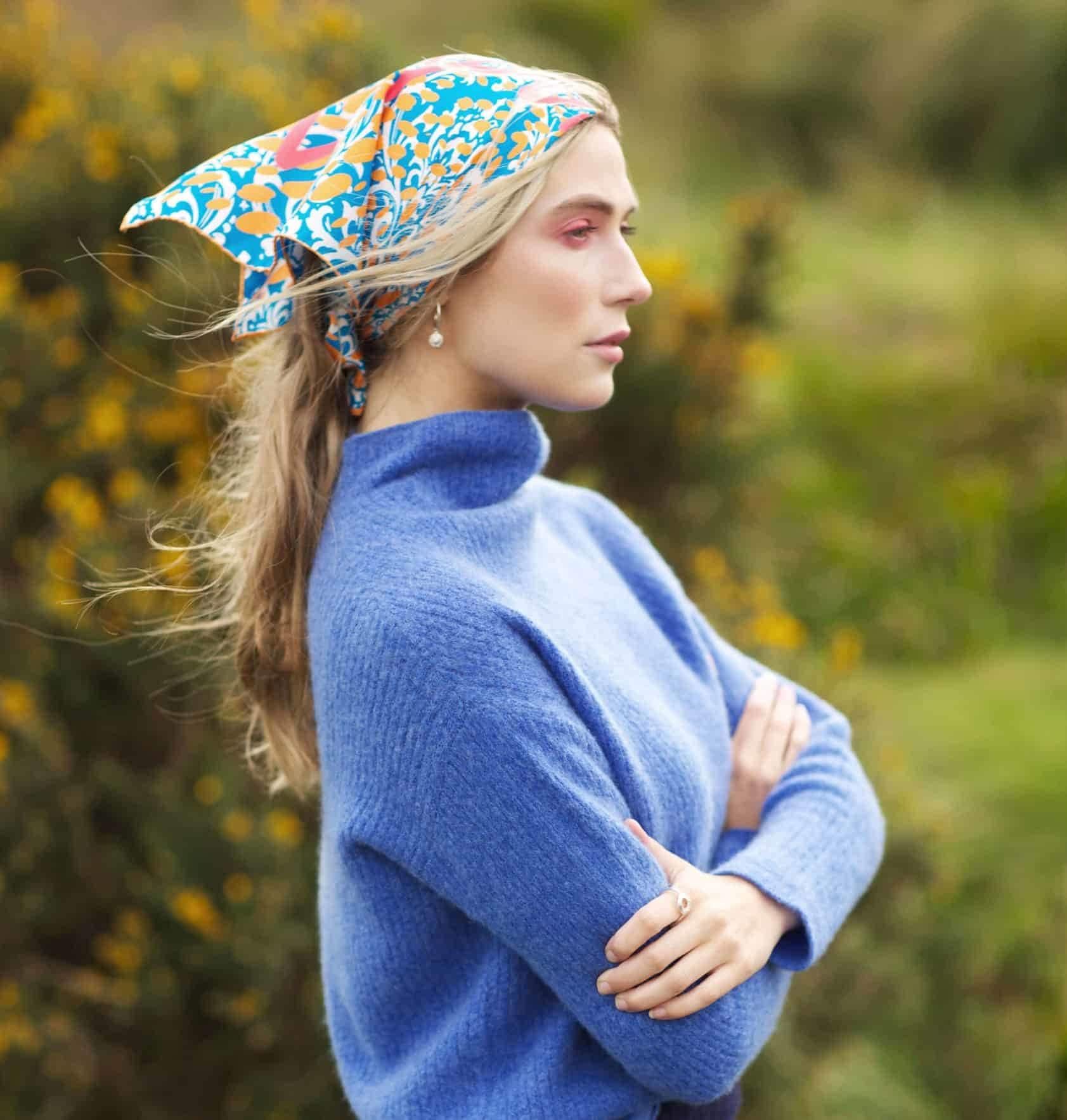 Susannagh Grogan silk scarf Empowerment Collection