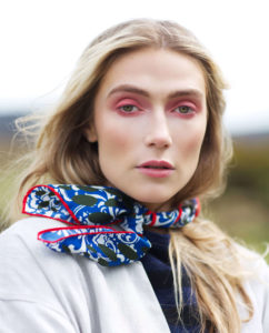 Susannagh Grogan silk scarf Empowerment Collection Curúil | Brave