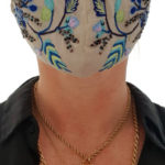 Susannagh Grogan floral embroidery face mask