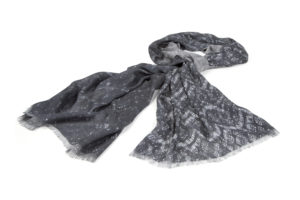 Susannagh Grogan Grey long scarf